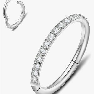 NWT, 20G (0.8mm) 6mm Nose Ring, Cartilage Ring.